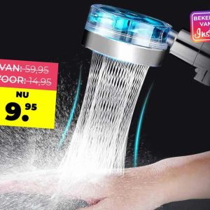 Nexxt Turbo Waterbesparende Douchekop