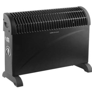 Benson Convector Heater - elektrische kachel - 750/1250/2000 Watt - Zwart