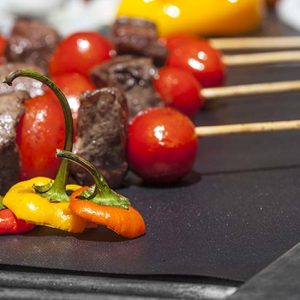 Hi BBQ Mat - Non-stick coating - 50x38 cm - Zwart