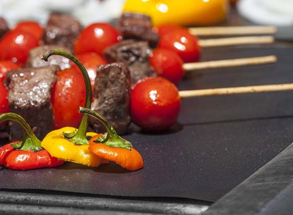 Hi BBQ Mat - Non-stick coating - 50x38 cm - Zwart