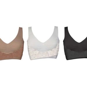 Comfortisse Push-Up BH's - XL - Set van 3 stuks