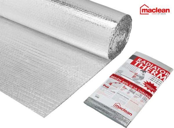 Maclean Radiatorfolie - Warmte Reflectiefolie - Isolatiefolie - 400 x 50cm