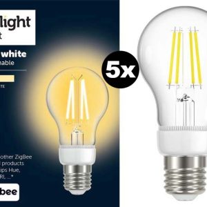 Prolight Zigbee Smart ledlamp - E27 - warm white - 5 stuks