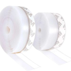 Fedec Siliconen tochtstrip deuren/ramen 35 mm dik / 5 meter lang - Wit