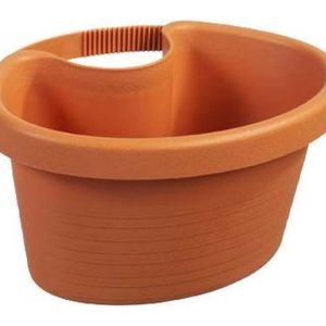 FEDEC Hangende Regenpijp bloempot - 23 x 15 cm - Set van 3