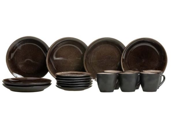 Studio Tavola Koffieset Dark Brown 18-Delig