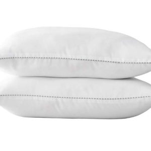 Linea Pura Hoofdkussen - Microvezel hoofdkussen - 60 x 60 cm - Wit