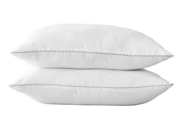 Linea Pura Hoofdkussen - Microvezel hoofdkussen - 60 x 60 cm - Wit