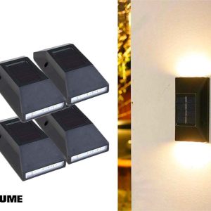 2-Pack Solar Up Down Buitenlampen