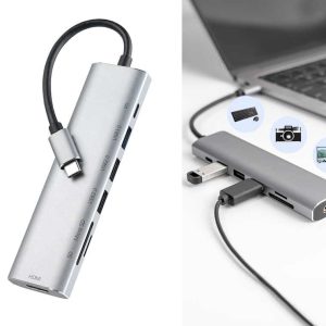 7-In-1 Universele USB-C Splitter
