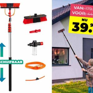 Telescopische Wasborstel XXL