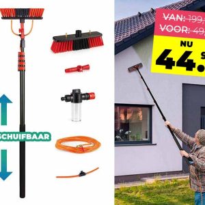 Telescopische Wasborstel XXL