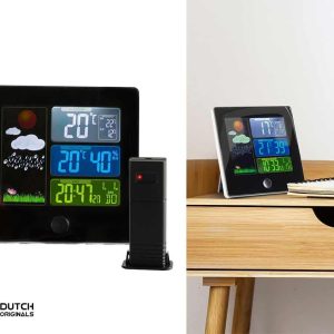 Weerstation Klok En Kalender