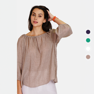 Le Jardin du Lin Linnen Dames Blouse