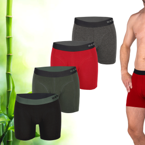 4-Pack Bamboo Elements Boxers