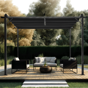 Feel Furniture Pergola met Zonwering