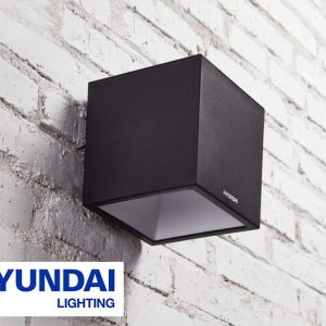 Hyundai XL Kubus Wandlamp op Zonne-energie