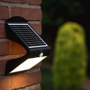 FlinQ Solar LED Wandlamp
