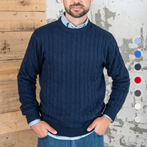 Cappuccino Cristiano Cable Sweater