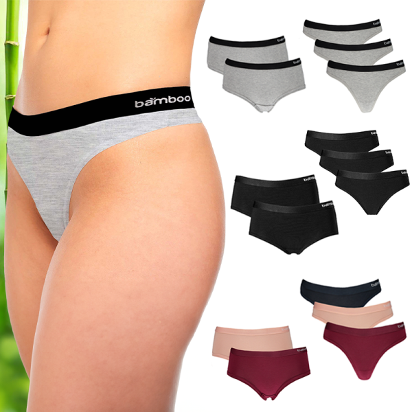 2-Pack Bamboo Elements Dames Ondergoed