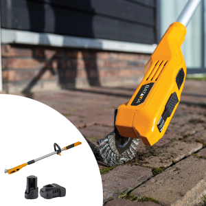 Batavia Fixxpack 12V Fixxbrush Onkruidborstel met 2ah Accu en Snellader