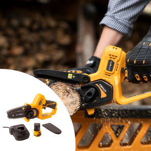 Batavia Fixxpack 12V Nexxsaw Mini Kettingzaag met 2ah Accu en Snellader