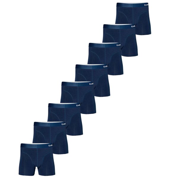 Apollo Boxershorts Heren Bamboo Basic Navy 8-pack-M