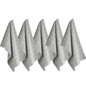 Byrklund Theedoek Do Dishes Grijs - 5 stuks