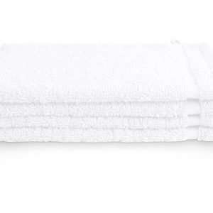 Byrklund Washand 16 x 21 cm 500gram Wit - 12 stuks