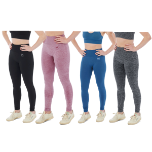 Xtreme Sportswear Sportlegging Dames Antraciet Melange-S