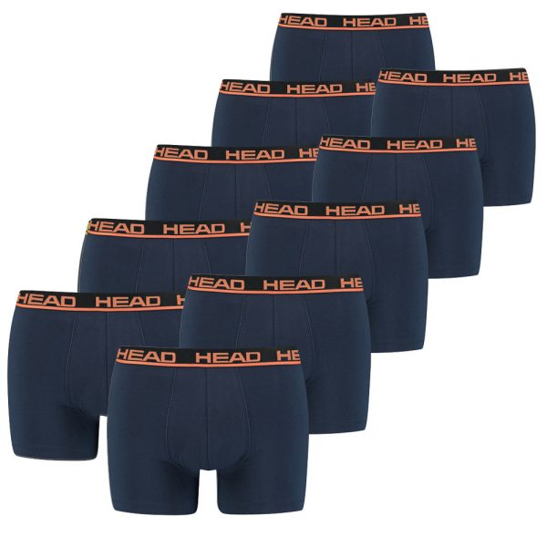 Head boxershorts Orange/Peacoat 10-Pack-XL