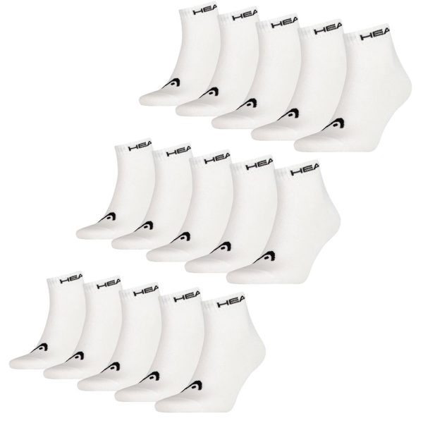 Head Quarter sokken 15-pack Wit-39/42