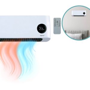 Alpina elektrische wandkachel met ventilator