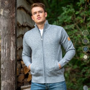 MGO Fleece Cardigan met Rits