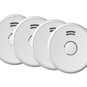 4-pack Profile Optische Rookmelder - 85dB - Wit