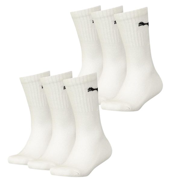 Puma sokken Sport wit 6-pack-47-49