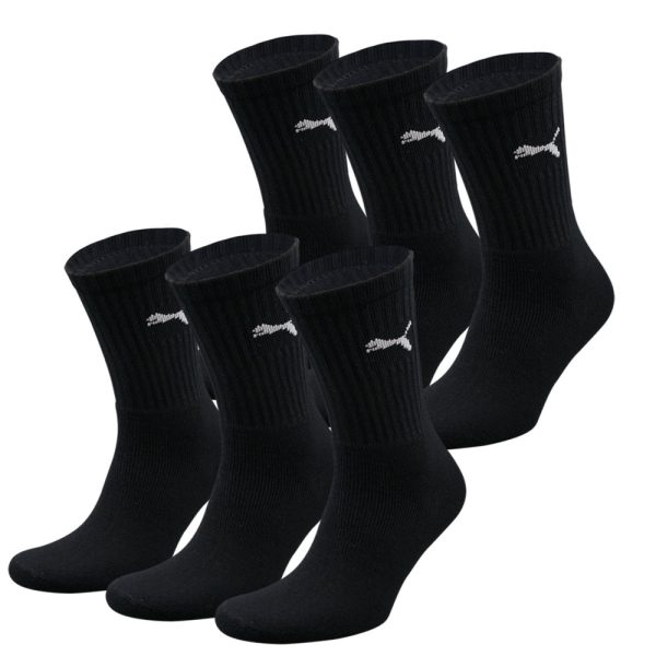 Puma sokken Sport zwart 6-pack-47/49