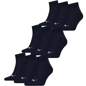 Puma Quarter Sokken Plain 9-pack Navy-35/38