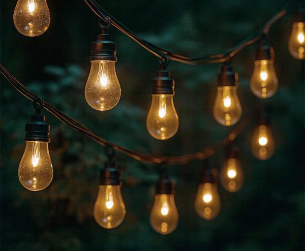 Sfeervol Lichtsnoer Met 20 Lampen