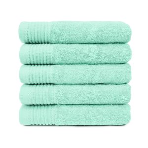The One Handdoek Deluxe 50x100 550 gr Mint (5 stuks)
