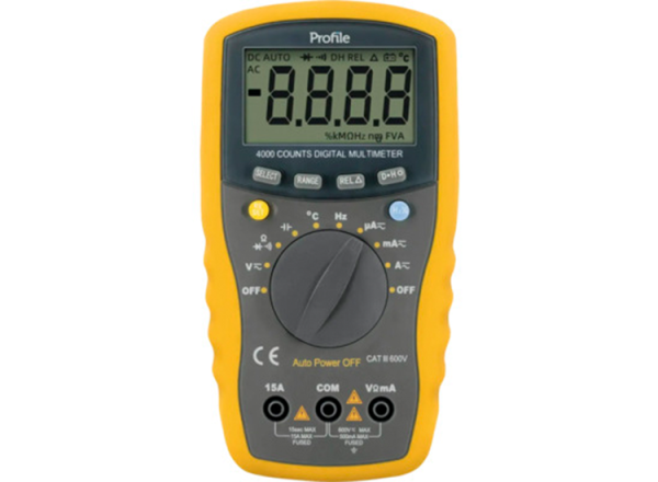 Profile Digitale Multimeter Pro - 600V