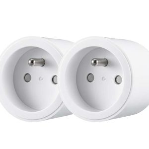Qnect Slimme Wifi Stekker - Set van 2 - Wit