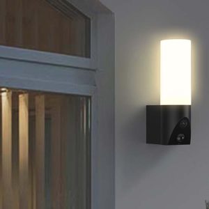 Qnect Wifi Buitencamera met Verlichting - Bewegingsdetectie