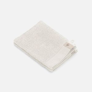 Walra Soft Cotton Washandje 16x21 cm 550 gram Kiezel Grijs - 2 stuks