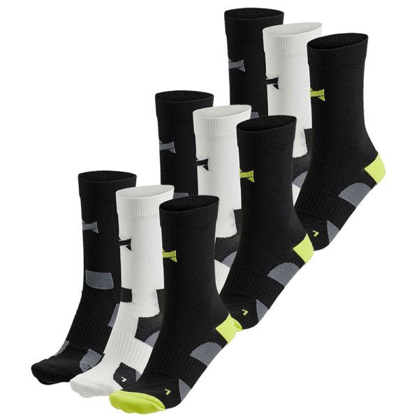 Xtreme Fietssokken Crew 9-pack Multi Black-35/38
