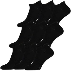 Xtreme Fitness Sneakersokken 9-pack Zwart-42/45