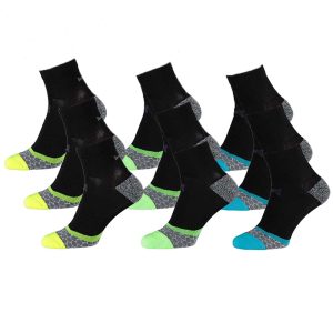 Xtreme Hardloop Sokken 9-pack Multi Black-35/38