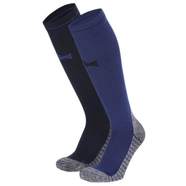Xtreme Compressie Sokken Hardlopen 2-pack Multi Blue-45/47