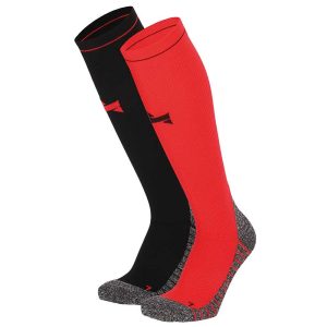 Xtreme Compressie Sokken Hardlopen 2-pack Multi Red-39/42