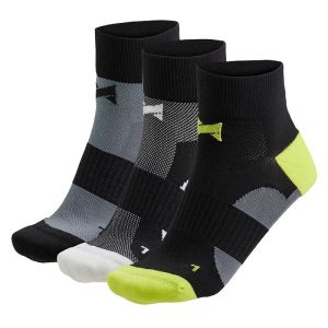Xtreme Fietssokken Quarter 3-pack Multi Black-42/45